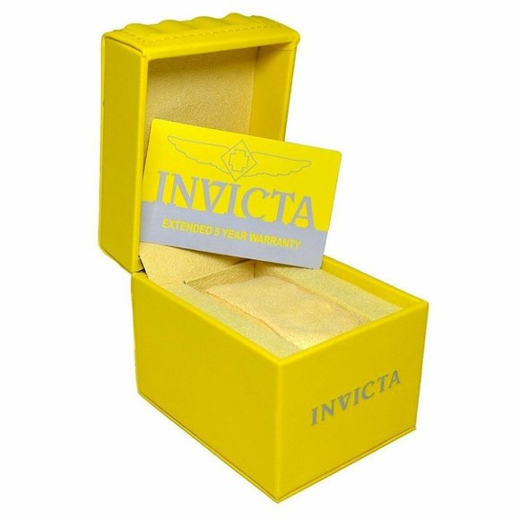 18k Gold Invicta Speed 50mm Men's Watch! NIB - Picture 3 of 3